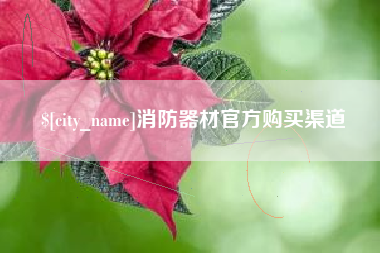 赤壁消防器材官方购买渠道