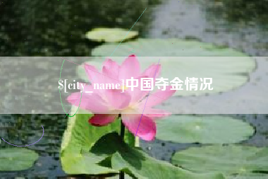 赤壁中国夺金情况