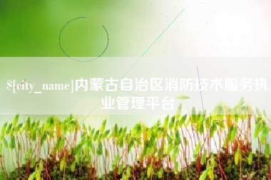 赤壁内蒙古自治区消防技术服务执业管理平台