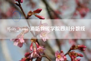 赤壁消防救援学院四川分数线