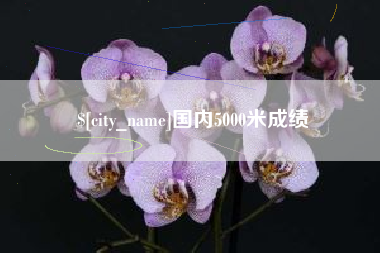 赤壁国内5000米成绩