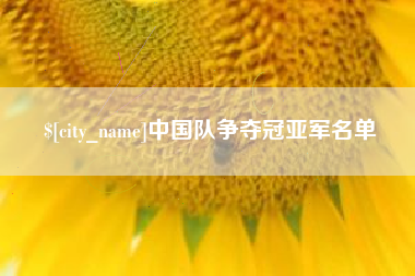 赤壁中国队争夺冠亚军名单