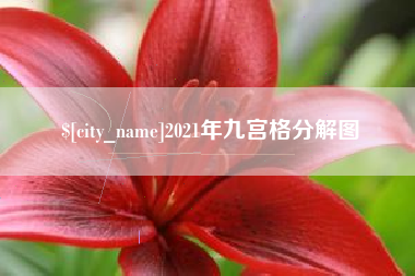赤壁2021年九宫格分解图