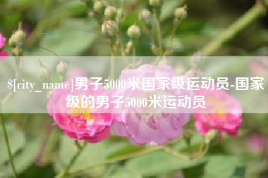 赤壁男子5000米国家级运动员-国家级的男子5000米运动员