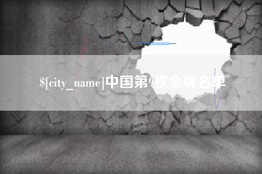 赤壁中国第9枚金牌名单