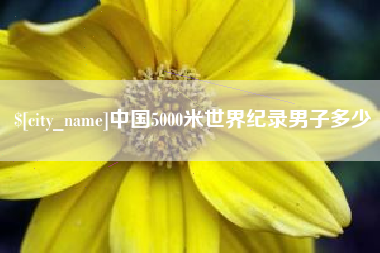 赤壁中国5000米世界纪录男子多少