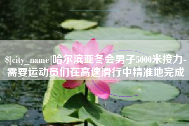 赤壁哈尔滨亚冬会男子5000米接力-需要运动员们在高速滑行中精准地完成