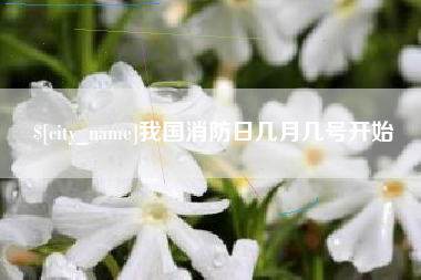赤壁我国消防日几月几号开始