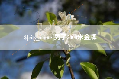 赤壁男子5000米金牌