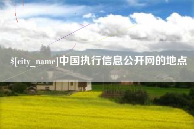 赤壁中国执行信息公开网的地点